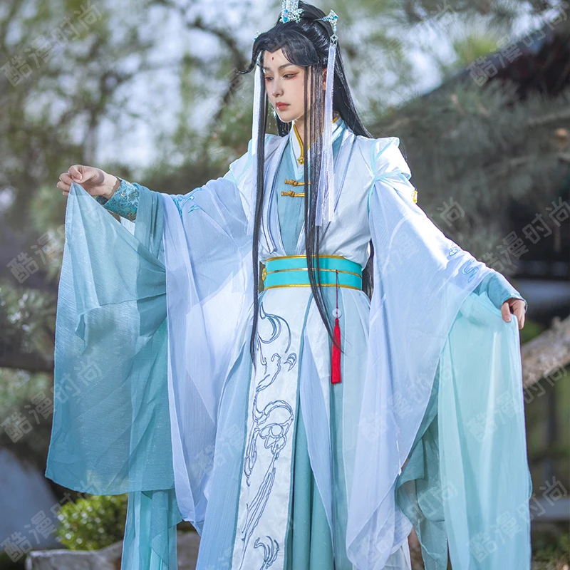 Anime Cosplay Dress For Men - 시칭쉬안 코스프레 의상 펑시 님니앙 한푸