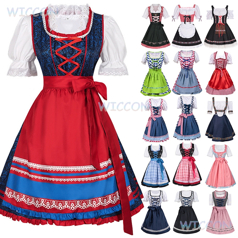 Anime Cosplay Plus Size - 2025년 신규 옥토버페스트 디른들 드레스 플러스