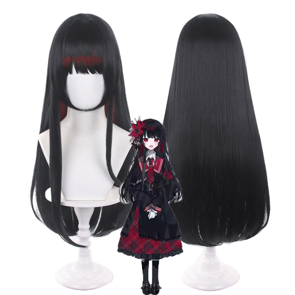 Anime Cosplay Girl With Black Hair - 애니메이션 니카이도 히로 코스프레 가발 27.55