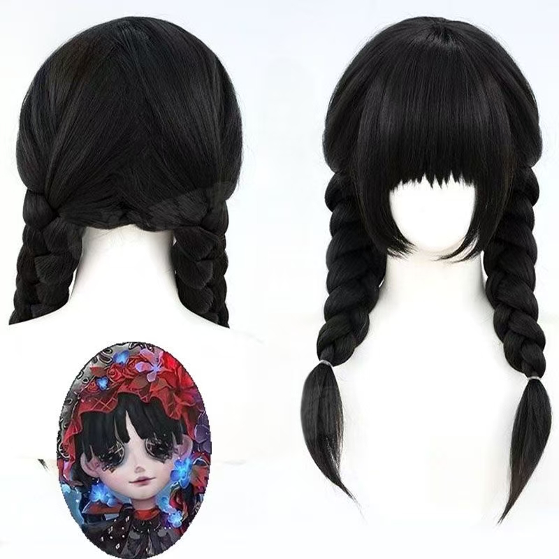 Anime Cosplay Girl With Black Hair - 애니메이션 아이덴티티 V 어린 소녀 미스