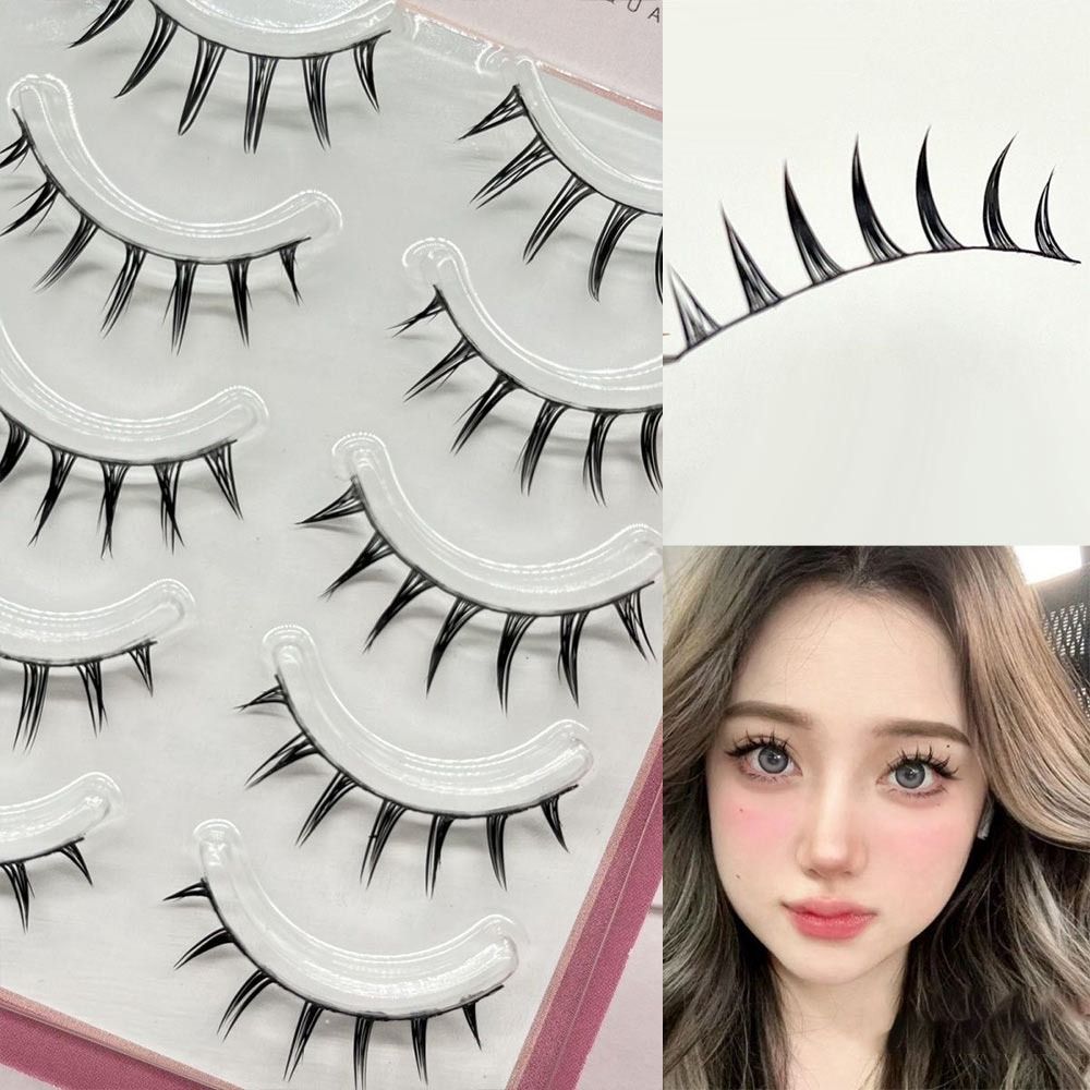 Anime Cosplay Makeup - 가짜 밍크 가짜 속눈썹 5 쌍
