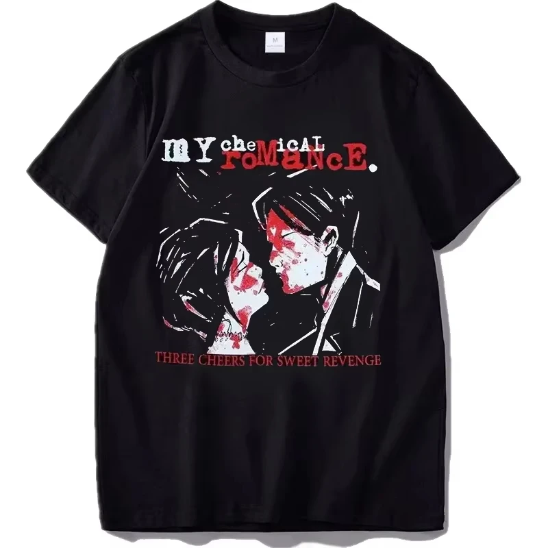 Anime Cosplay Romance - 마이 케미컬 로맨스 티셔츠 여성 패션