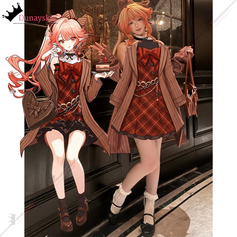 Anime Cosplay Plus Size - 초콜릿 애호가 시노 하루카 코스프레 신규