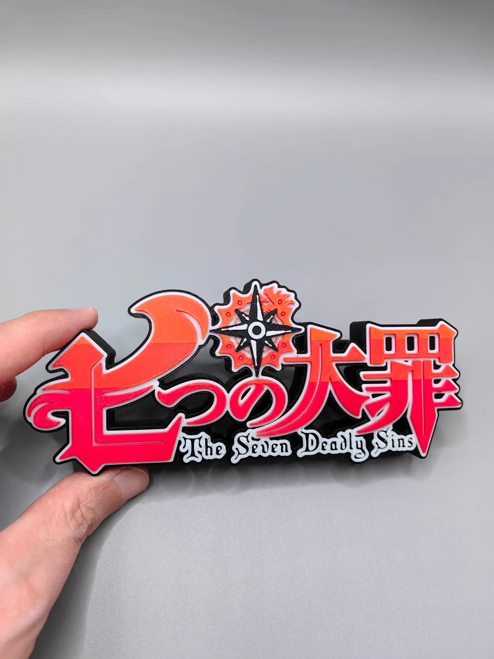 Anime Cosplay Title - 애니메이션 일곱 개의 대죄 3D 모델