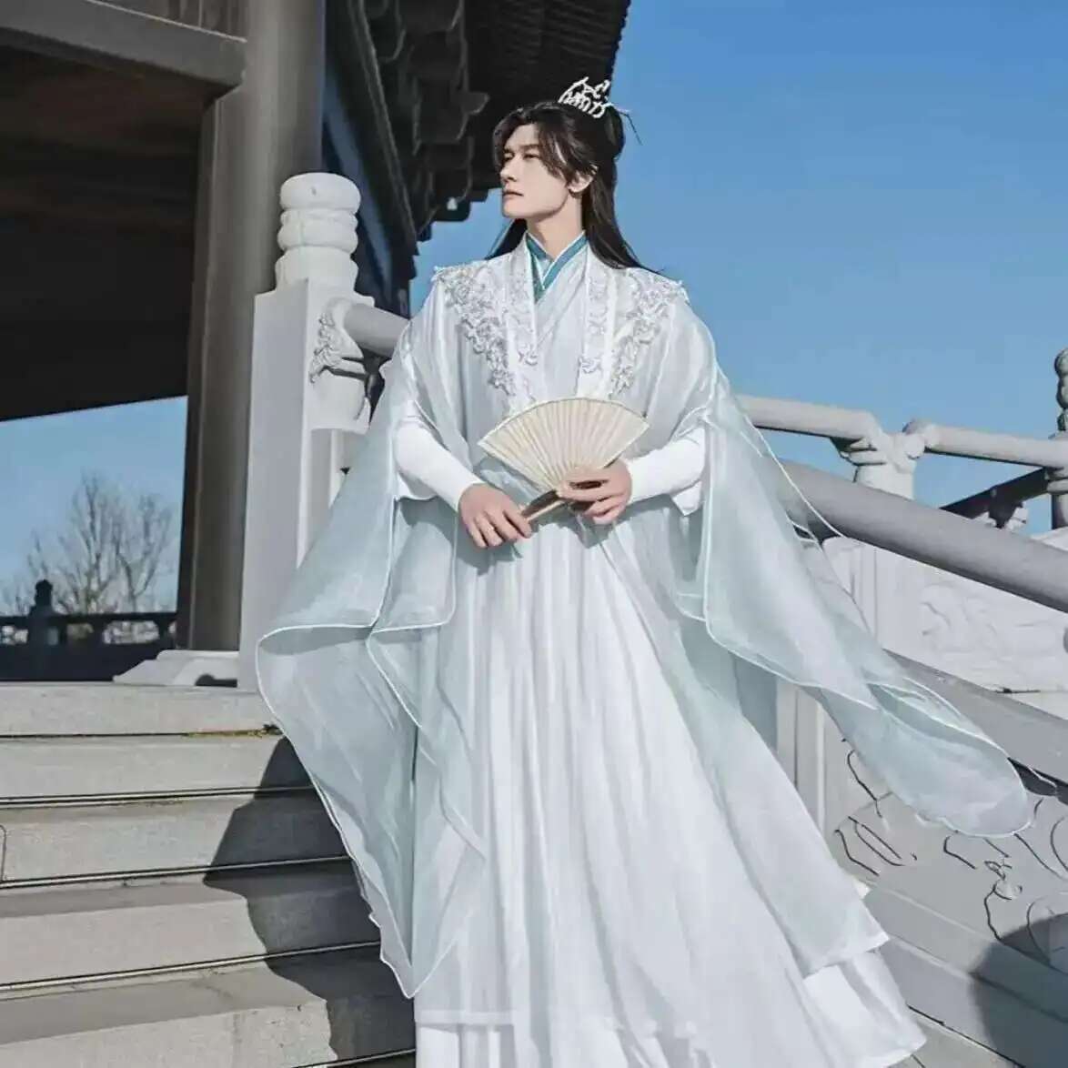 Anime Cosplay Dress For Men - 대형 3XL Hanfu 남자 중국어 수