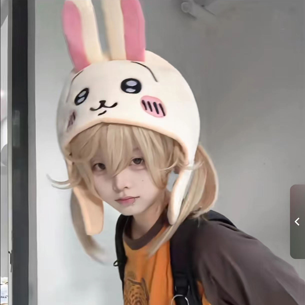 치이카와 하치와레 우사기 모자 귀여운 만화 코스프레 후 - Anime Cosplay Girl Photo 리뷰 및 가격