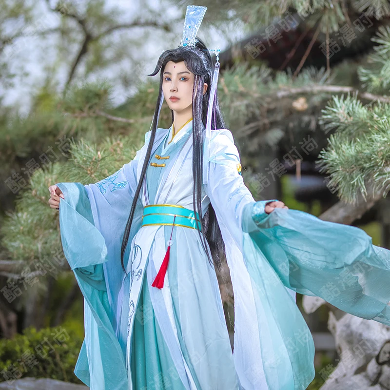 시칭쉬안 코스프레 의상 펑시 님니앙 한푸 애니메이션 천 - Anime Cosplay Dress For Men 리뷰 및 가격