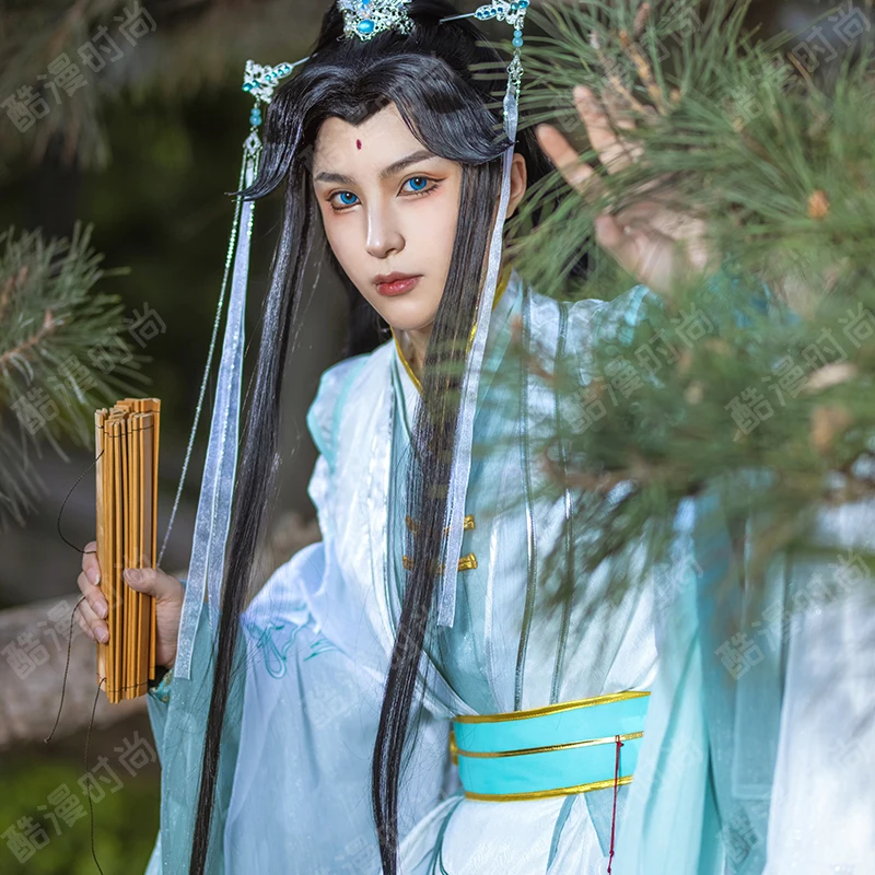 시칭쉬안 코스프레 의상 펑시 님니앙 한푸 애니메이션 천 - Anime Cosplay Dress For Men 리뷰 및 가격
