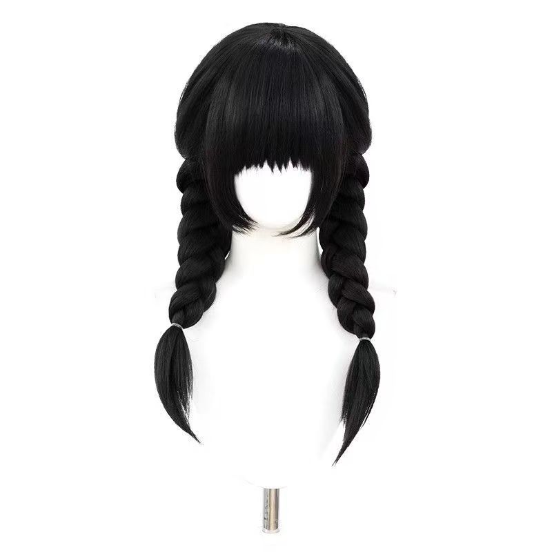 애니메이션 아이덴티티 V 어린 소녀 미스 석류나무 나비 - Anime Cosplay Girl With Black Hair 리뷰 및 가격