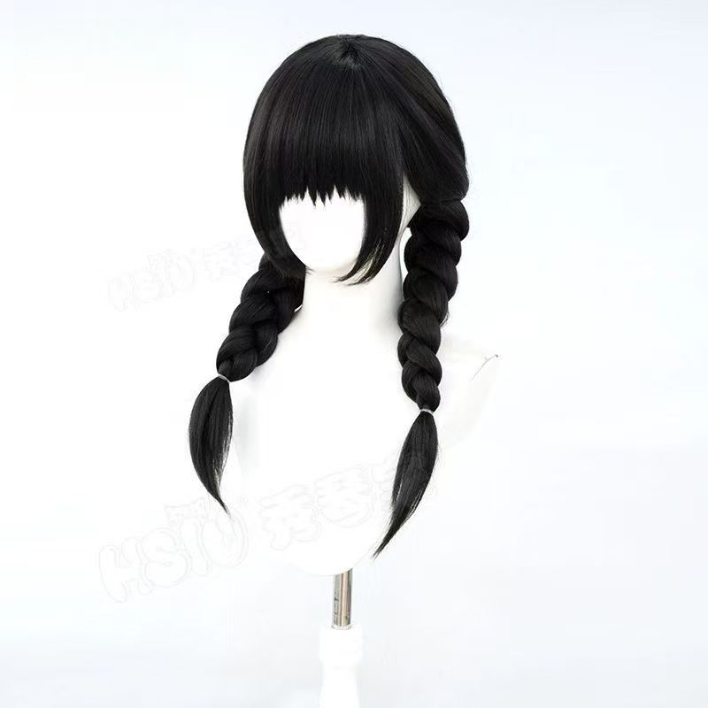 애니메이션 아이덴티티 V 어린 소녀 미스 석류나무 나비 - Anime Cosplay Girl With Black Hair 리뷰 및 가격