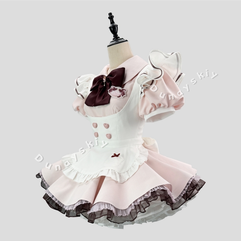 스위트 로리타 메이드 코스프레 드레스 플러스 사이즈 핑 - Anime Cosplay Plus Size 리뷰 및 가격