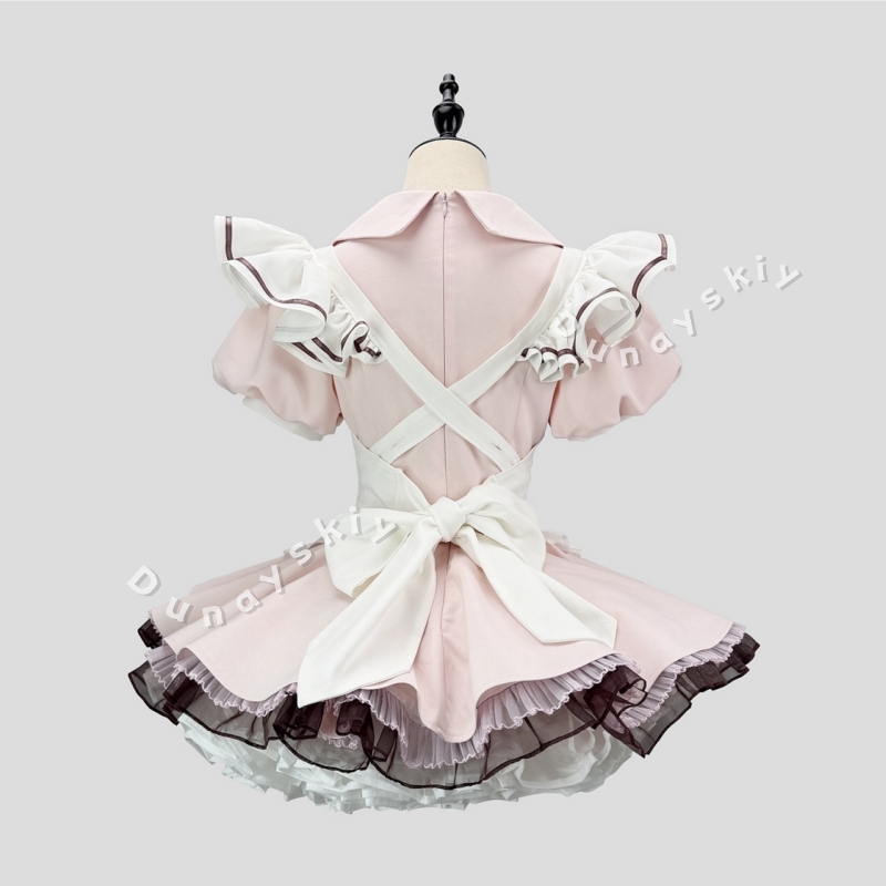 스위트 로리타 메이드 코스프레 드레스 플러스 사이즈 핑 - Anime Cosplay Plus Size 리뷰 및 가격