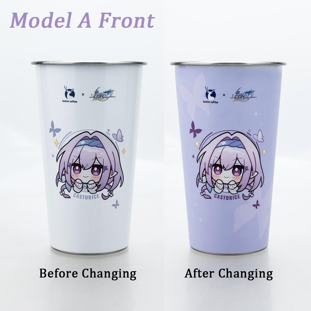 커피 코 브랜드 색상 변환 스테인리스 스틸 냉수컵 컬렉 - Anime Cosplay Cafe 리뷰 및 가격