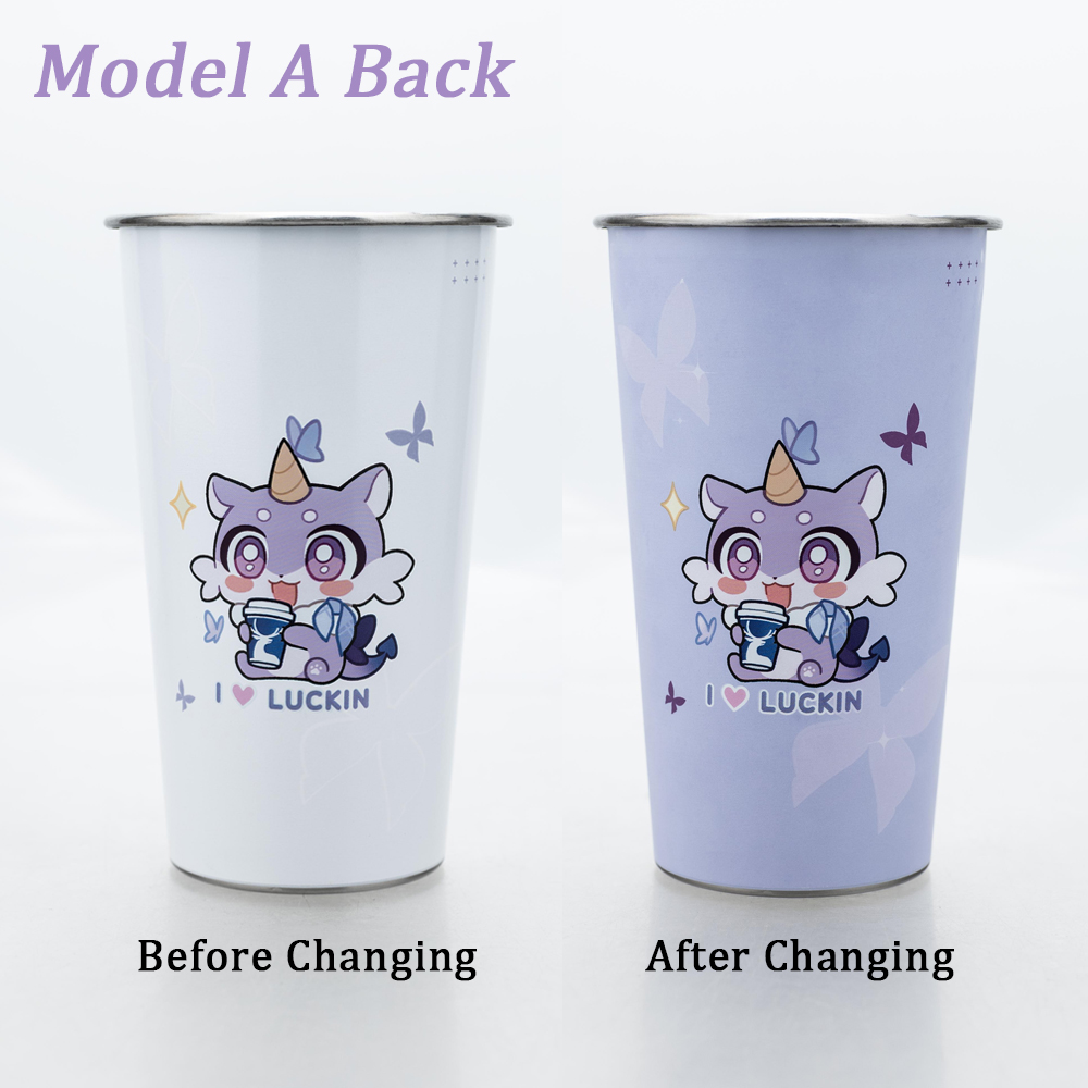 커피 코 브랜드 색상 변환 스테인리스 스틸 냉수컵 컬렉 - Anime Cosplay Cafe 리뷰 및 가격