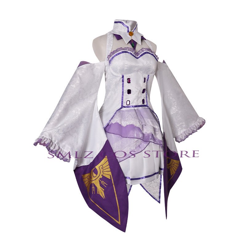 에밀리아 코스프레 애니메이션 Re Zero Kara H - Anime Cosplay Wigs 리뷰 및 가격
