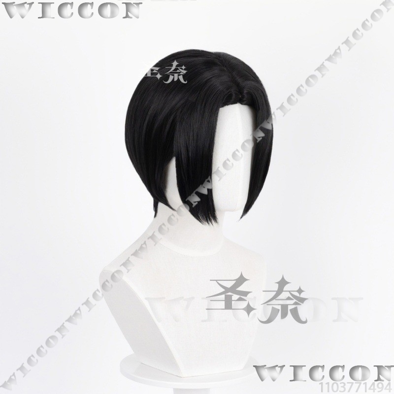 나나 애니메이션 소녀 코스프레 검은색 짧은 머리 가발  - Anime Cosplay Girl With Black Hair 리뷰 및 가격