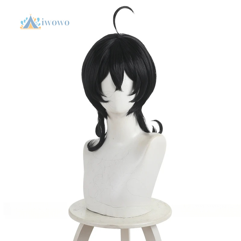 애니메이션 산다 시오리 후유무라 코스프레 가발 블랙 해 - Anime Cosplay Girl With Black Hair 리뷰 및 가격