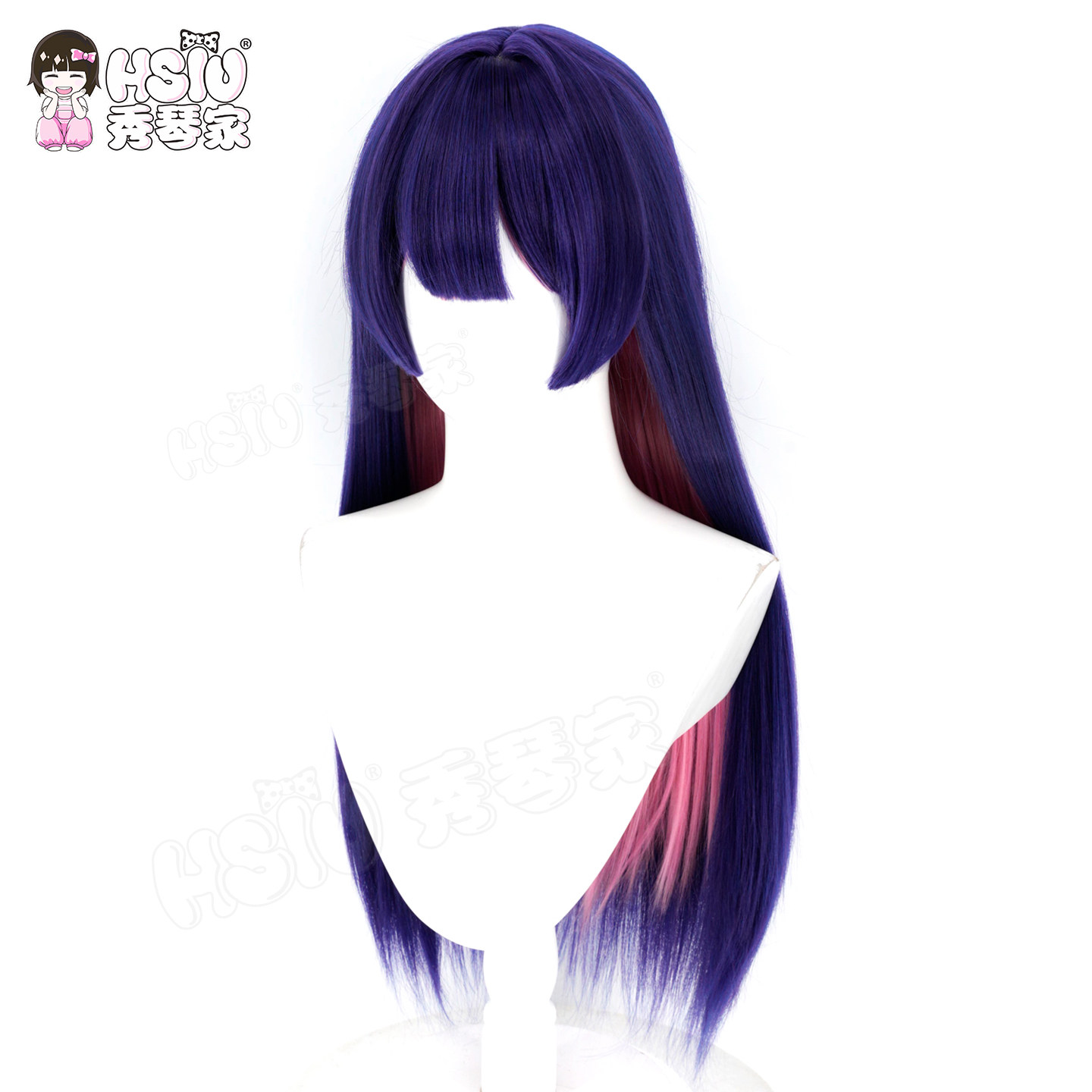 오버워치 키리코 시라 얼티밋 코스프레 가발 여성용 할로 - Anime Cosplay Cafe 리뷰 및 가격