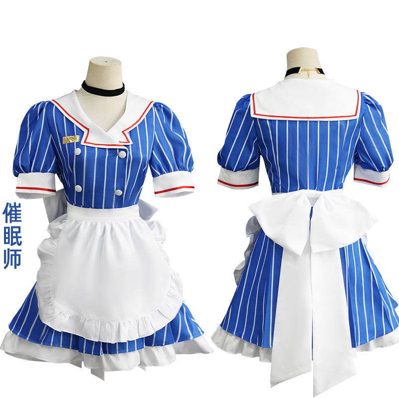 애니메이션 최면술사 메이드 유니폼 코스프레 풀세트 스트 - Anime Cosplay Duo 리뷰 및 가격