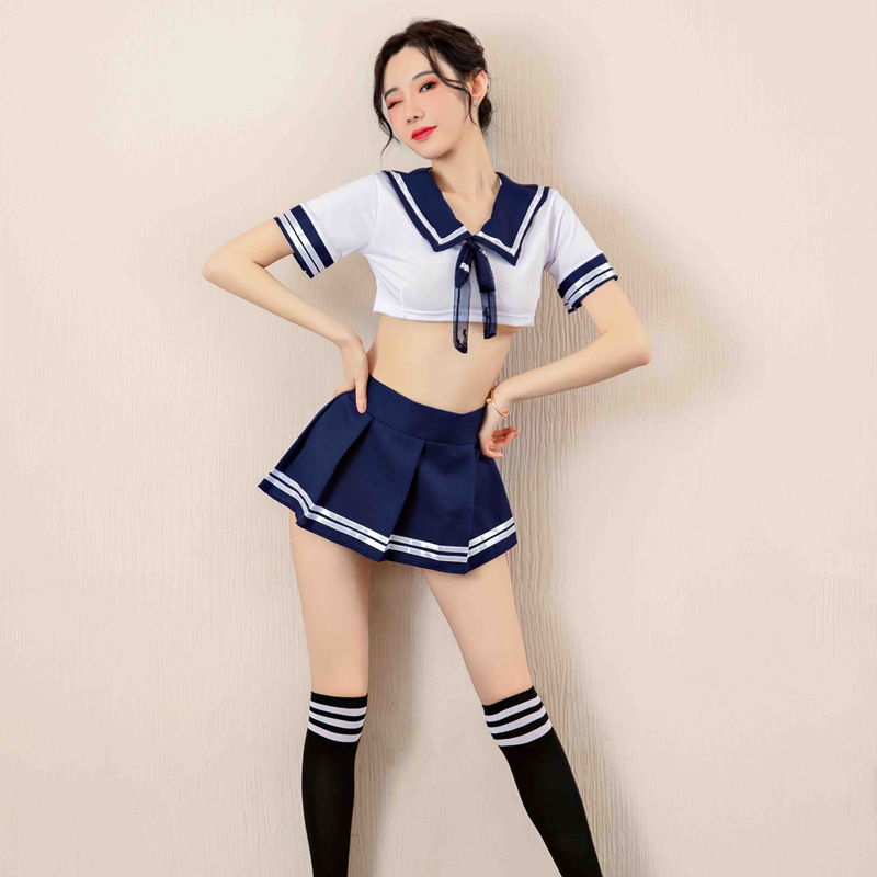일본/한국 의상 여학생 란제리 디른들 여학생 섹시하고  - Cosplay Korean Anime 리뷰 및 가격