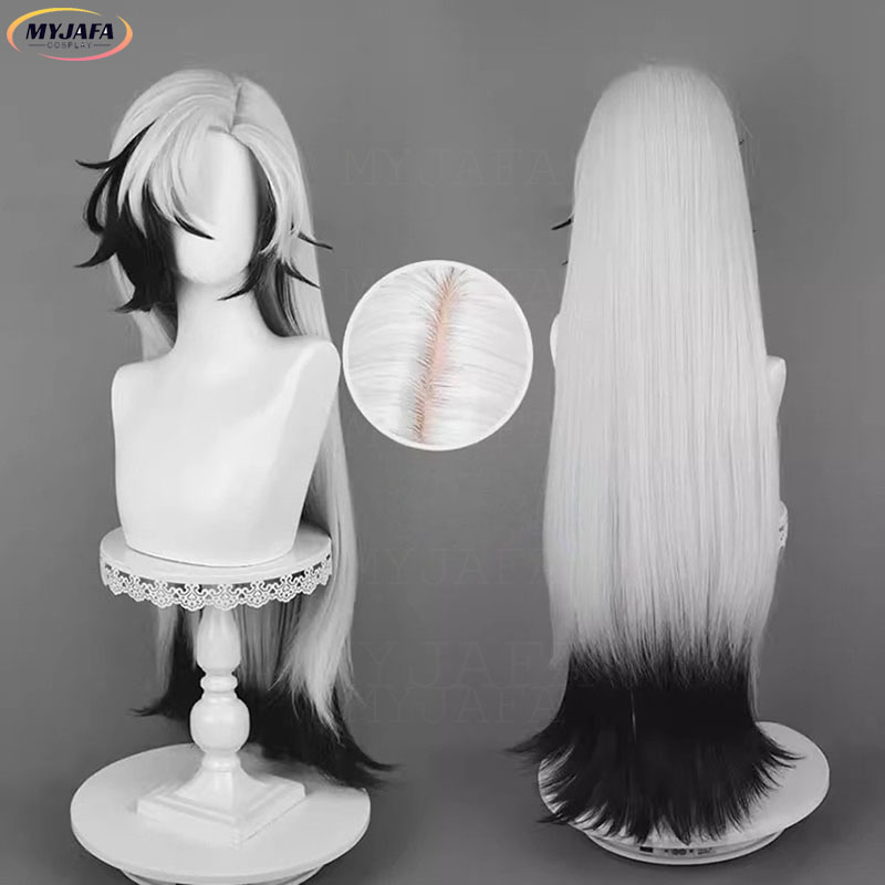 고품질 부힐 코스프레 가발 게임 HSR 부힐 실버 화이 - Cosplay Anime White Hair 리뷰 및 가격