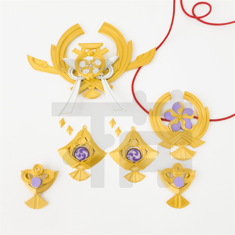 New Genshin Impact Yae Miko 코스 - Cosplay Anime Yae Miko 리뷰 및 가격