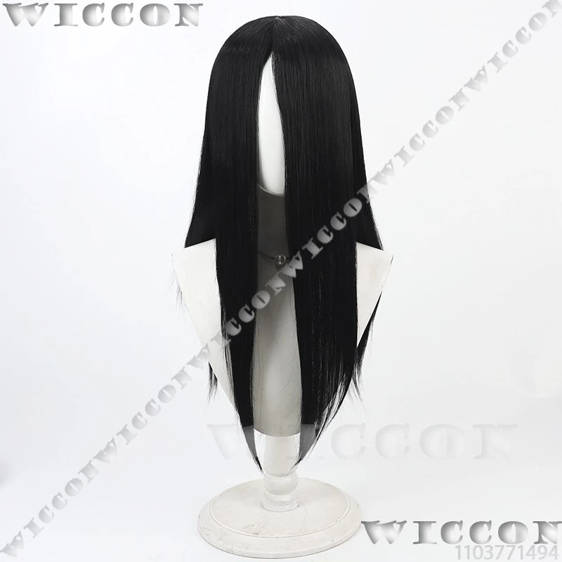 히로세 나츠코 젠슈. 애니메이션 코스프레 소품 가발 검 - Anime Cosplay Girl With Black Hair 리뷰 및 가격
