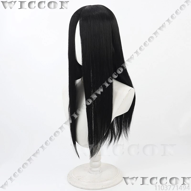 히로세 나츠코 젠슈. 애니메이션 코스프레 소품 가발 검 - Anime Cosplay Girl With Black Hair 리뷰 및 가격