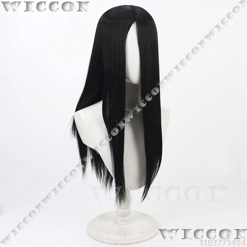 히로세 나츠코 젠슈. 애니메이션 코스프레 소품 가발 검 - Anime Cosplay Girl With Black Hair 리뷰 및 가격