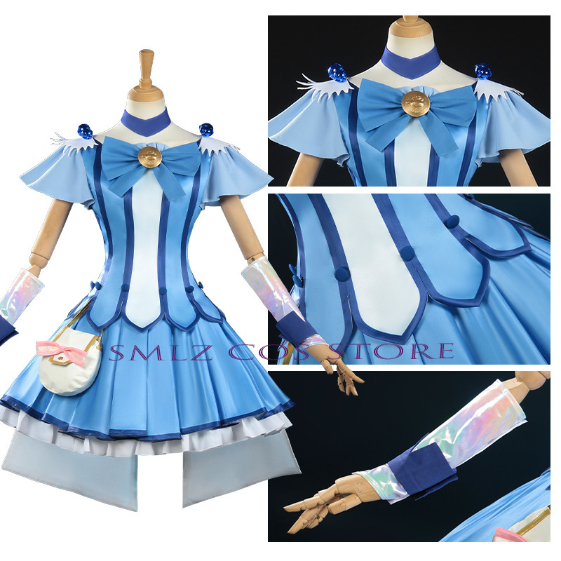 큐어 뷰티 코스프레 애니메이션 스마일 글리터 브리즈 큐 - Anime Cosplay Wigs 리뷰 및 가격