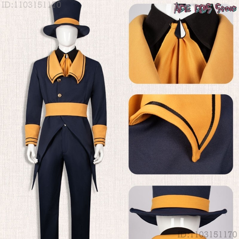 프리크 서커스 티켓 테이커 코스프레 – 모자 마스크 소 - Anime Cosplay Title 리뷰 및 가격