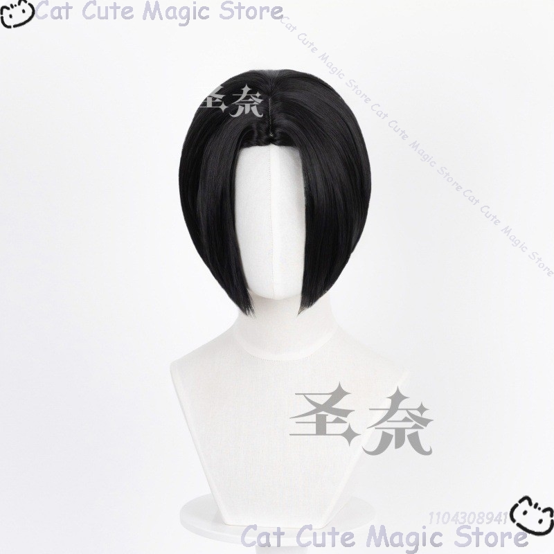 나나 애니메이션 소녀 코스프레 검은색 짧은 머리 가발  - Anime Cosplay Girl With Black Hair 리뷰 및 가격