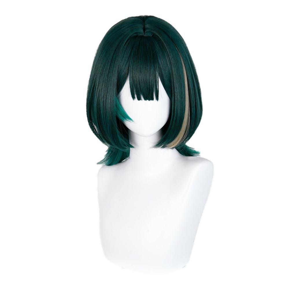 애니메이션 네페르 코스프레 가발 그린 하이라이트 가발  - Anime Cosplay Wigs 리뷰 및 가격