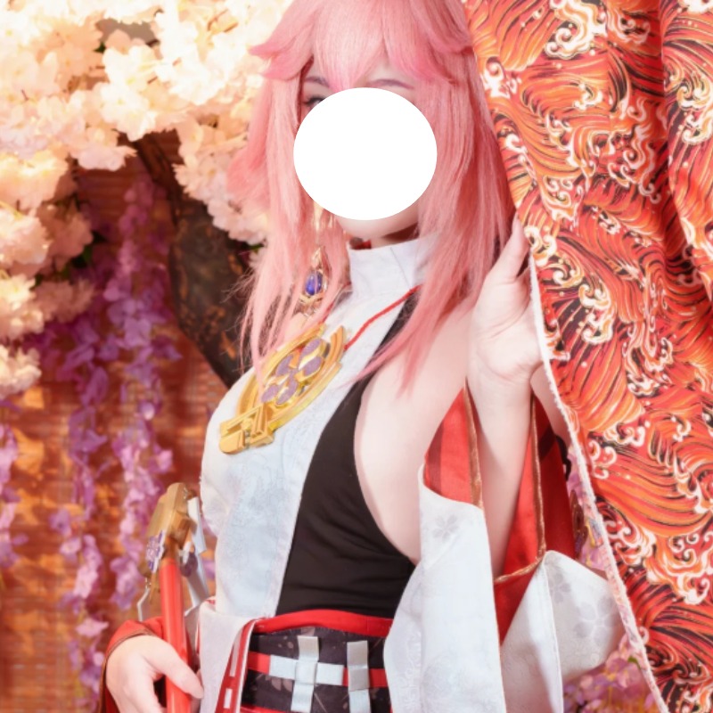 야에 미코 겐신 임팩트 코스프레 의상 신부복 핑크 기모 - Cosplay Anime Yae Miko 리뷰 및 가격