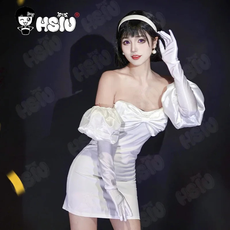 애니메이션 외계인 무대 의상 흰색 드레스 전체 짧은 검 - Cosplay Anime White Hair 리뷰 및 가격