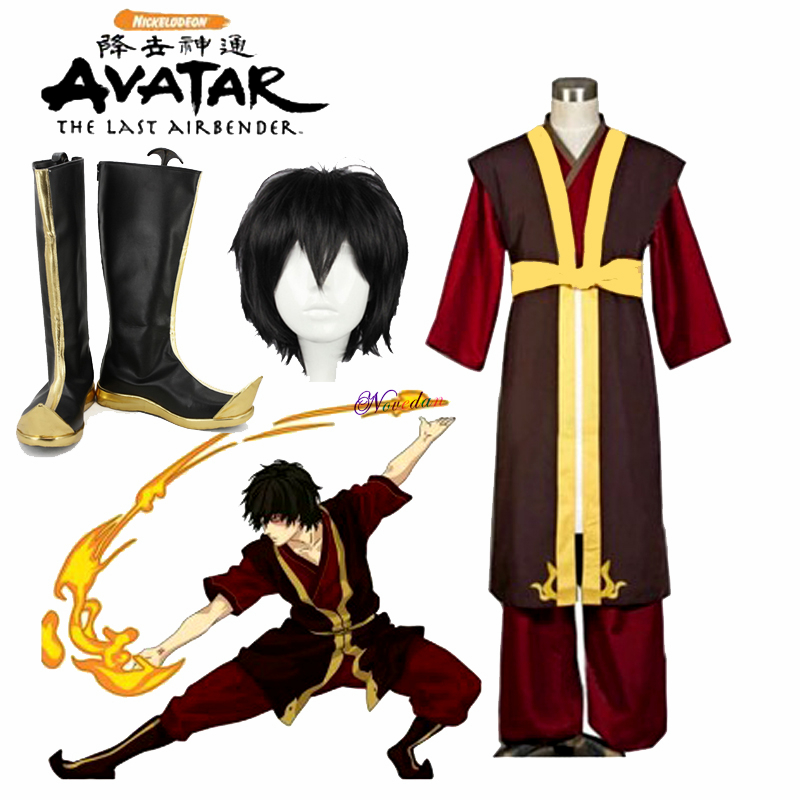 아바타 마지막 에어벤더즈 주코 코스프레 의상 왕의 왕자 - Cosplay Avatar Anime 리뷰 및 가격