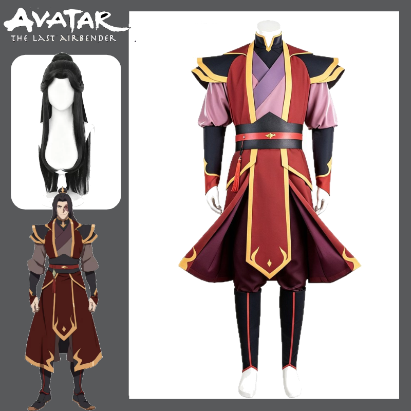 아바타: 마지막 에어벤더 프린스 주코 코스프레 의상 풀 - Cosplay Avatar Anime 리뷰 및 가격