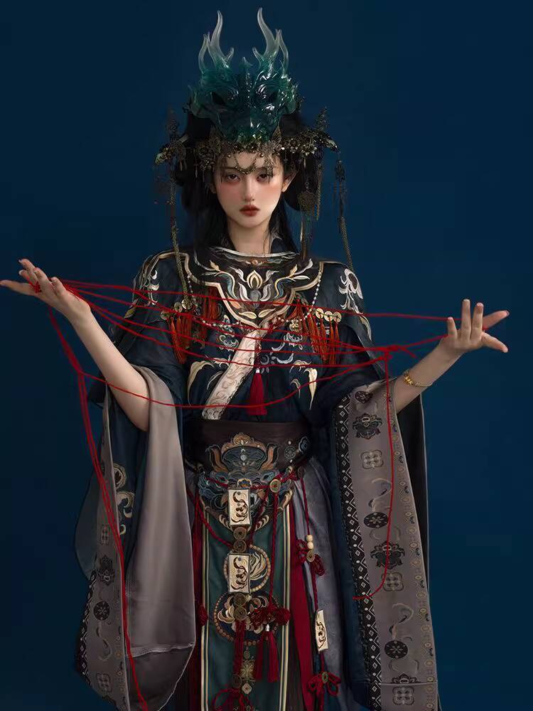 자수 무형문화재 한푸 무형문화유산 누오 오페라 요정 의 - Queen Anime Cosplay 리뷰 및 가격