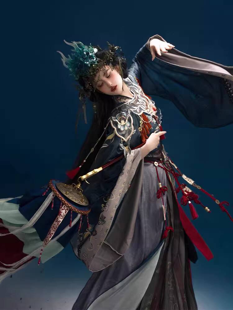 자수 무형문화재 한푸 무형문화유산 누오 오페라 요정 의 - Queen Anime Cosplay 리뷰 및 가격