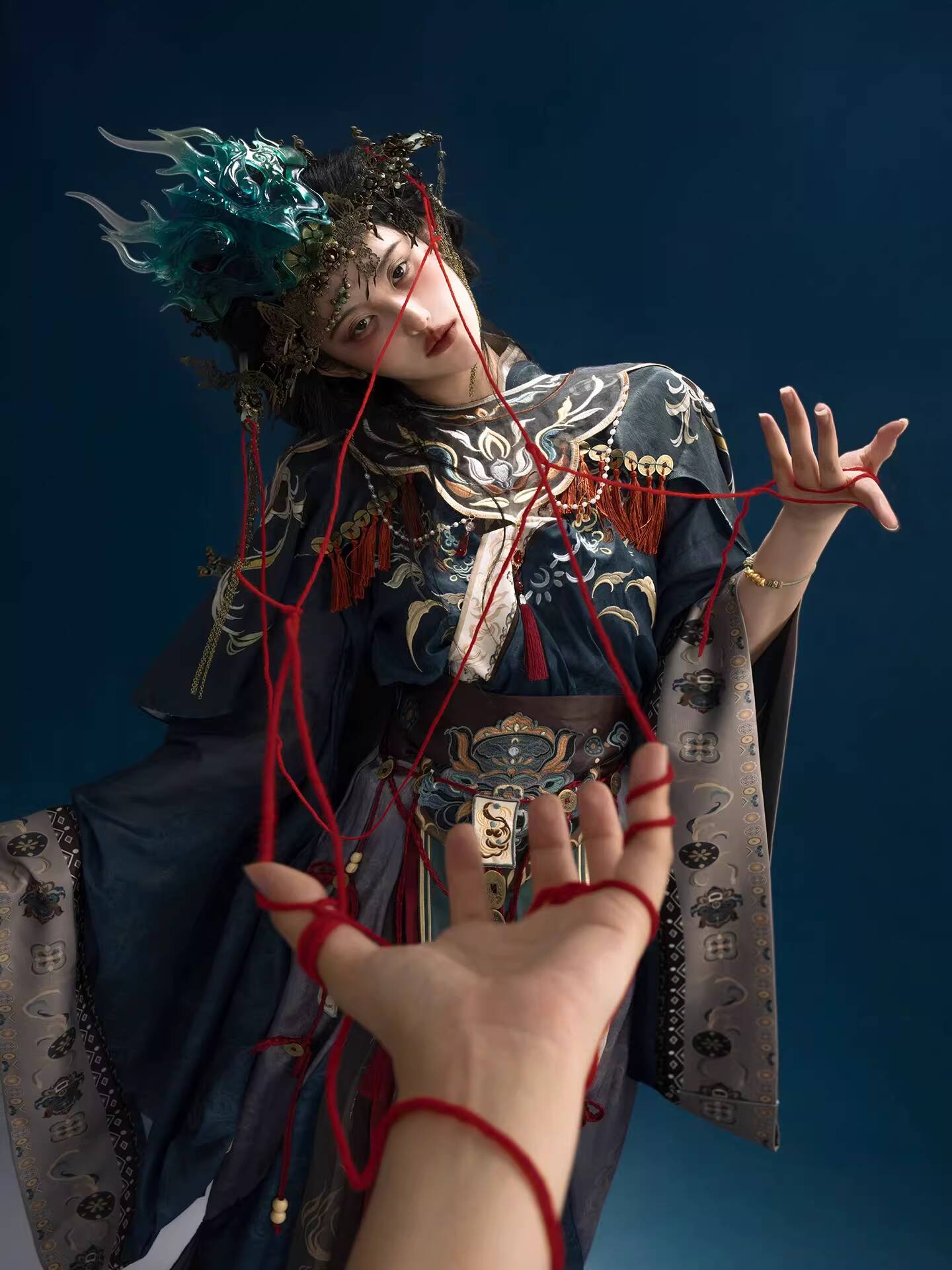 자수 무형문화재 한푸 무형문화유산 누오 오페라 요정 의 - Queen Anime Cosplay 리뷰 및 가격