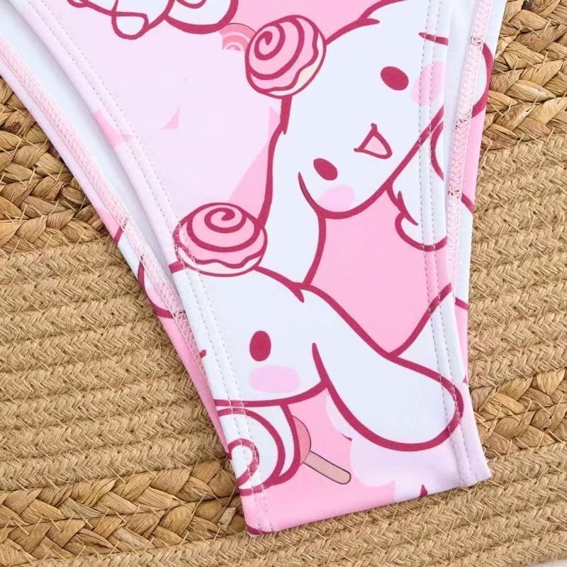2Pcs 만화 Cinnamoroll 프린트 비키니 세트 - Anime Cosplay Duo 리뷰 및 가격