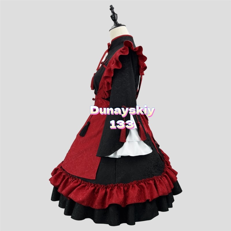 애니메이션 게임 캐릭터 플러스 사이즈 벨벳 메이드 코스 - Anime Cosplay Plus Size 리뷰 및 가격